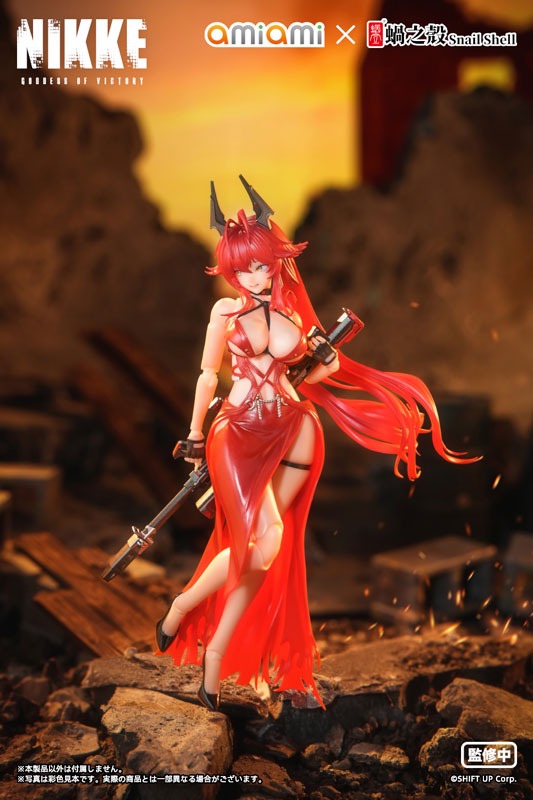 Action Figure 1/12 Red Hood - Nonsense Red Ver. Goddess of Victory: NIKKE By AmiAmi X Snail Shell Studio