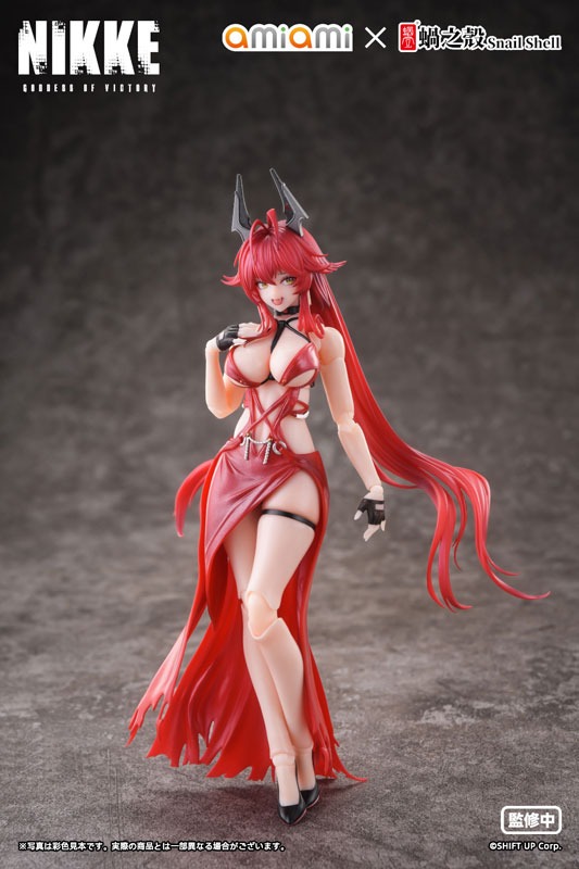 Action Figure 1/12 Red Hood - Nonsense Red Ver. Goddess of Victory: NIKKE By AmiAmi X Snail Shell Studio