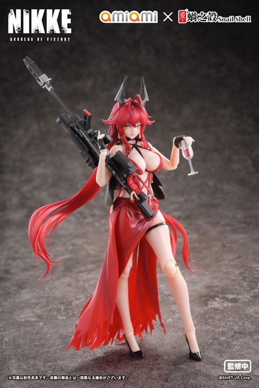 Action Figure 1/12 Red Hood - Nonsense Red Ver. Goddess of Victory: NIKKE By AmiAmi X Snail Shell Studio