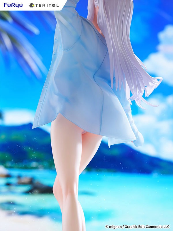 TENITOL TALL Figure Shiro - Swimsuit Ver. Illustration by mignon (30cm) By FuRyu