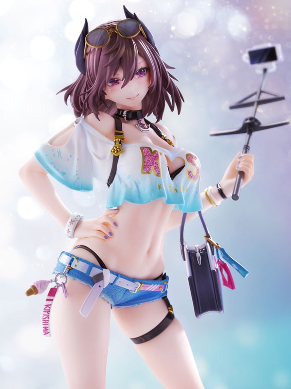 Scaled Figure 1/7 Kirishima - Bravely Summer Ver. Azur Lane By Mimeyoi