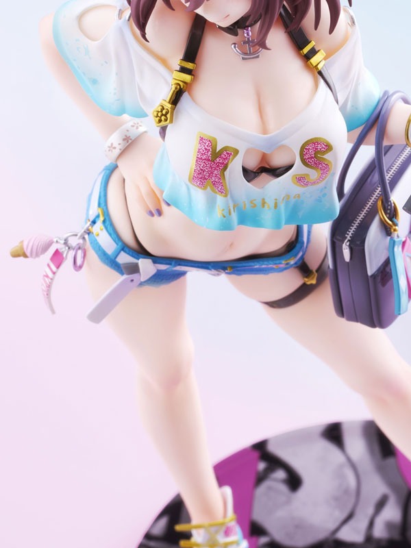 Scaled Figure 1/7 Kirishima - Bravely Summer Ver. Azur Lane By Mimeyoi