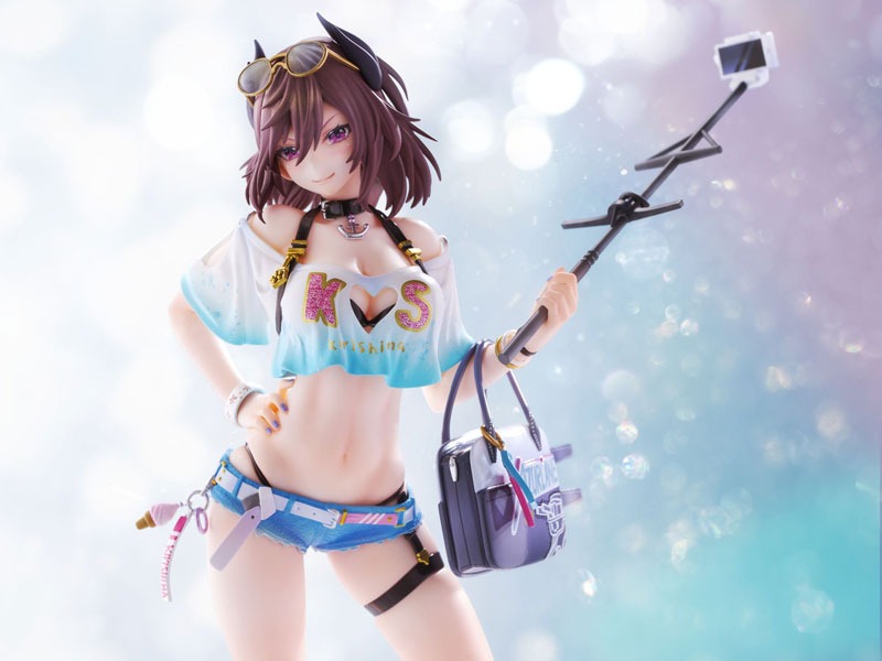 Scaled Figure 1/7 Kirishima - Bravely Summer Ver. Azur Lane By Mimeyoi