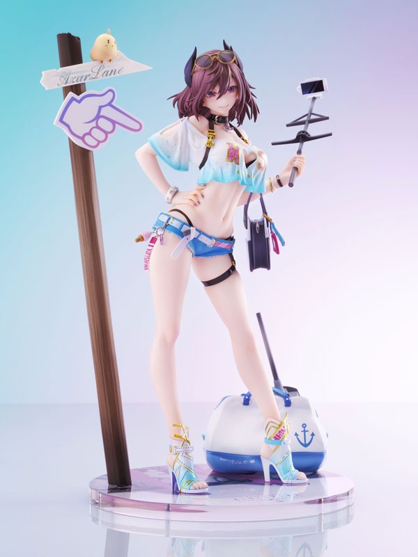 Scaled Figure 1/7 Kirishima - Bravely Summer Ver. Azur Lane By Mimeyoi