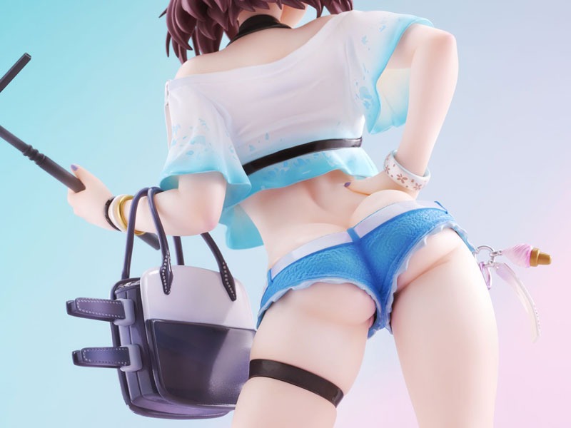 Scaled Figure 1/7 Kirishima - Bravely Summer Ver. Azur Lane By Mimeyoi