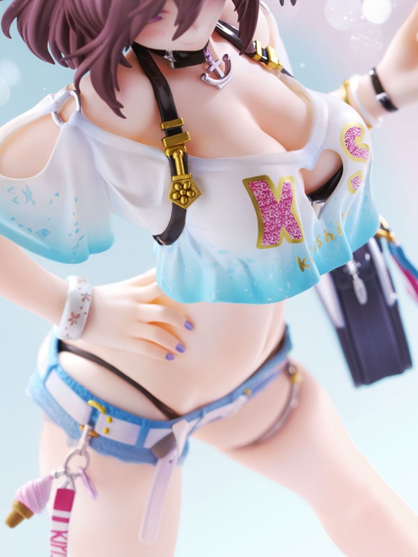 Scaled Figure 1/7 Kirishima - Bravely Summer Ver. Azur Lane By Mimeyoi