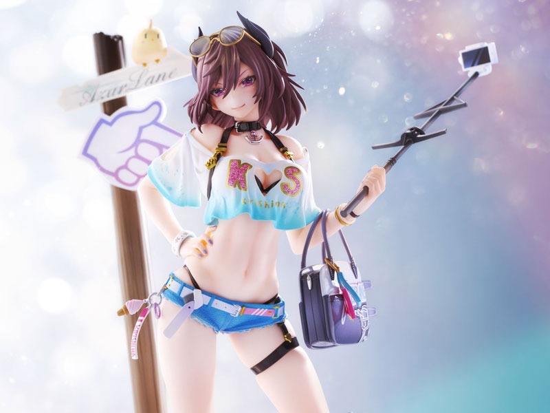 Scaled Figure 1/7 Kirishima - Bravely Summer Ver. Azur Lane By Mimeyoi