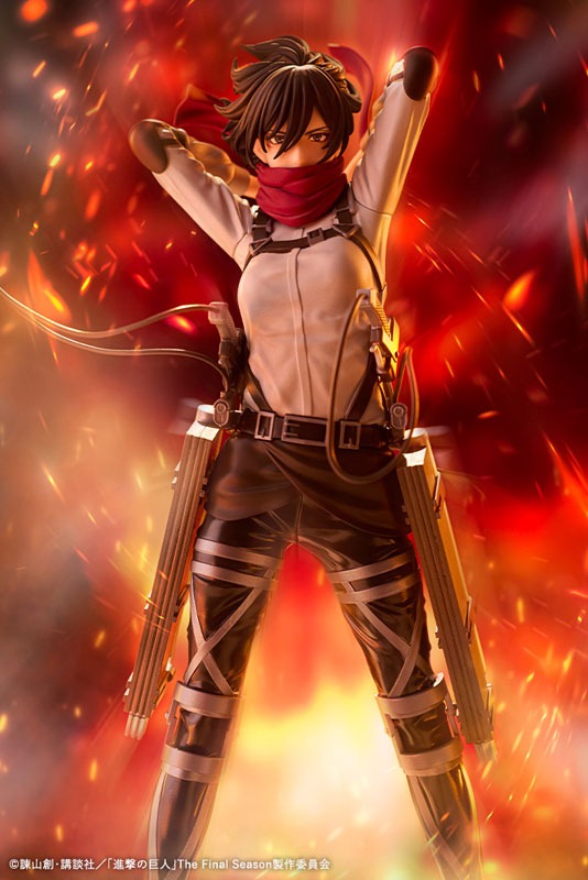 Non Scaled Figure Mikasa Ackerman - Final Season Ver. Shingeki no Kyojin: The Final Season (24.5cm) By Kotobukiya