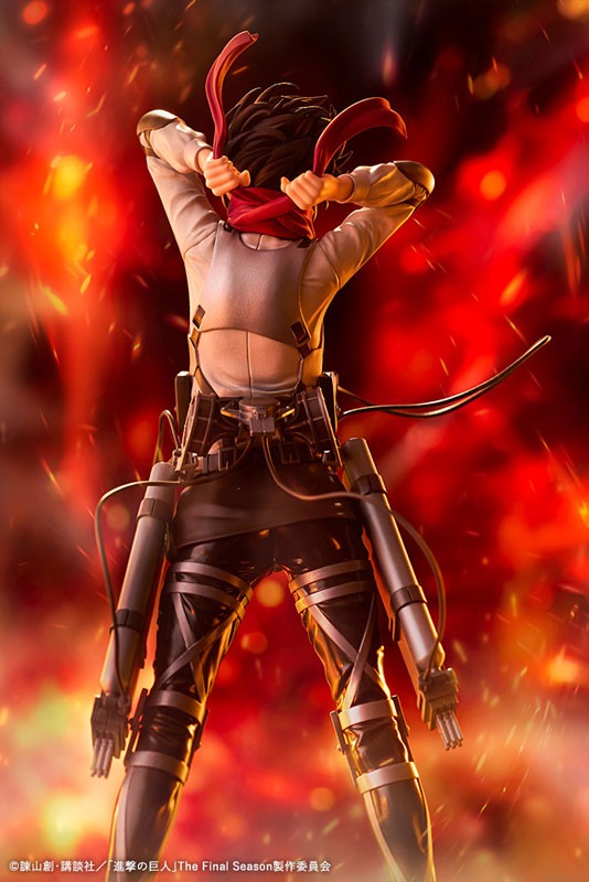 Non Scaled Figure Mikasa Ackerman - Final Season Ver. Shingeki no Kyojin: The Final Season (24.5cm) By Kotobukiya