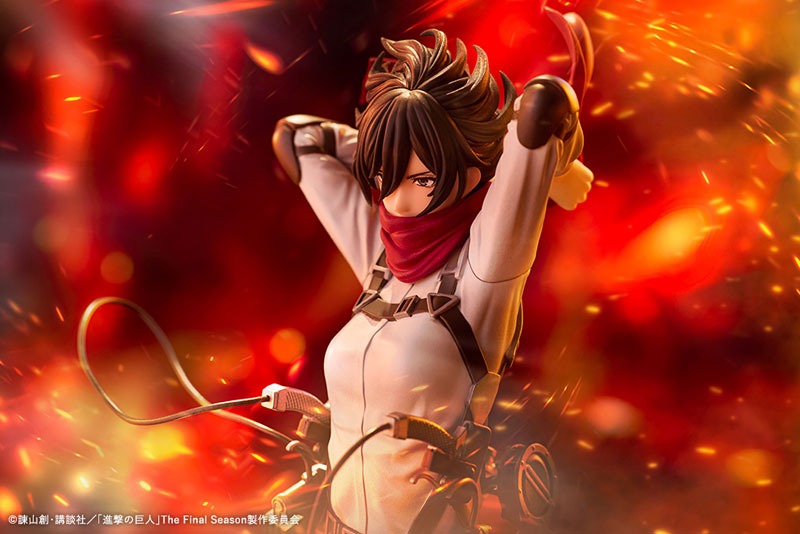 Non Scaled Figure Mikasa Ackerman - Final Season Ver. Shingeki no Kyojin: The Final Season (24.5cm) By Kotobukiya