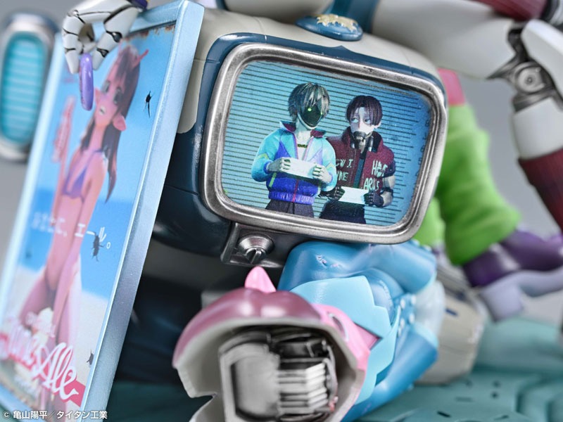 Non Scaled Figure Kujou Chiharu & Kurusu Makina - Milky*Subway / Ginga Tokkyuu Milky☆Subway By Medicos Entertainment