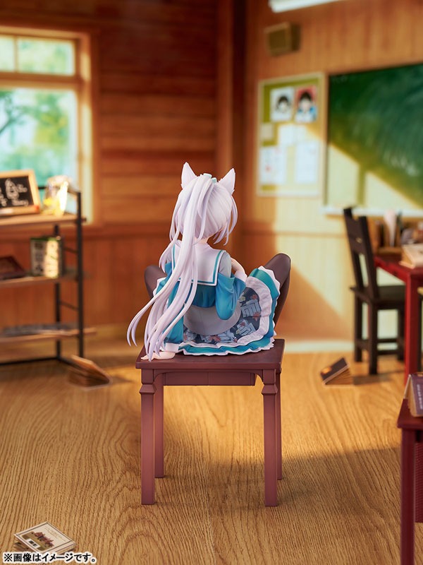 Scaled Figure 1/7 Yoshino Tomotake - Animal Ears School Uniform Ver. Senren Banka (21cm) By Luminous Box