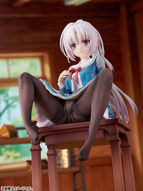 Scaled Figure 1/7 Yoshino Tomotake - Animal Ears School Uniform Ver. Senren Banka (21cm) By Luminous Box