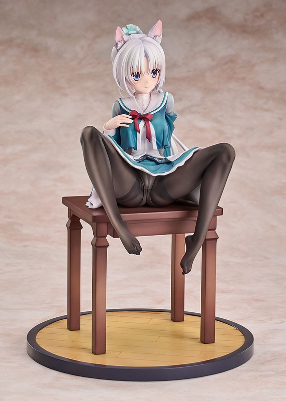 Scaled Figure 1/7 Yoshino Tomotake - Animal Ears School Uniform Ver. Senren Banka (21cm) By Luminous Box