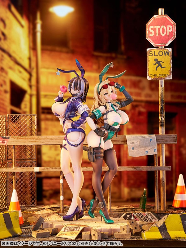 Scaled Figure 1/6 Bunny Cops_01 - Illustration by CheLA77 By Luminous Box