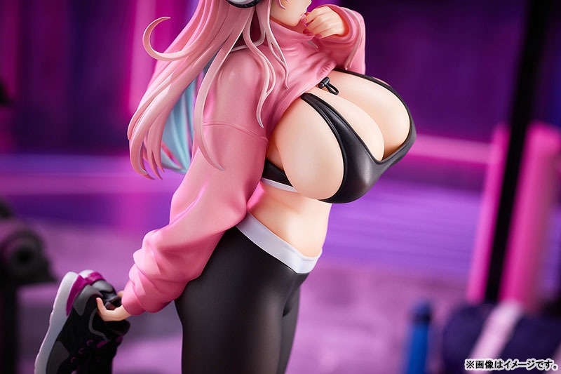 Scaled Figure 1/6 Super Sonico - Exercise Ver. Super Sonico By Solarain
