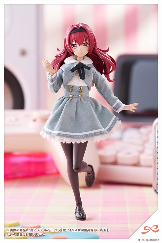 Sousai Shoujo Teien 1/10 KIRU PLA Koishikawa Emma - St. Iris Gakuen Girls' Highs School Winter Clothes Ver. By Kotobukiya