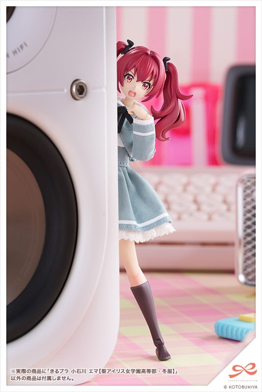 Sousai Shoujo Teien 1/10 KIRU PLA Koishikawa Emma - St. Iris Gakuen Girls' Highs School Winter Clothes Ver. By Kotobukiya