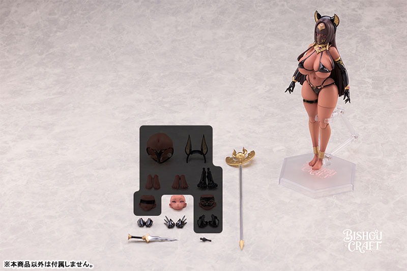 Action Figure 1/12 Bastet - Illustration by Yihui By Bishoucraft