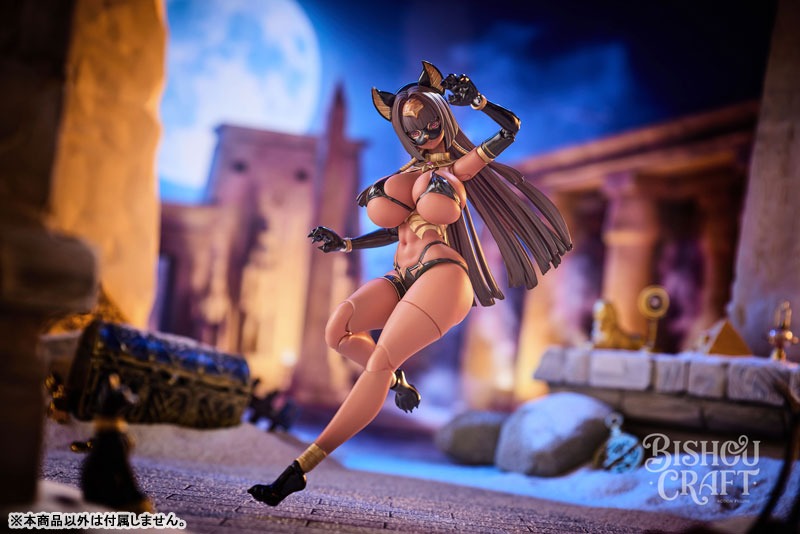 Action Figure 1/12 Bastet - Illustration by Yihui By Bishoucraft