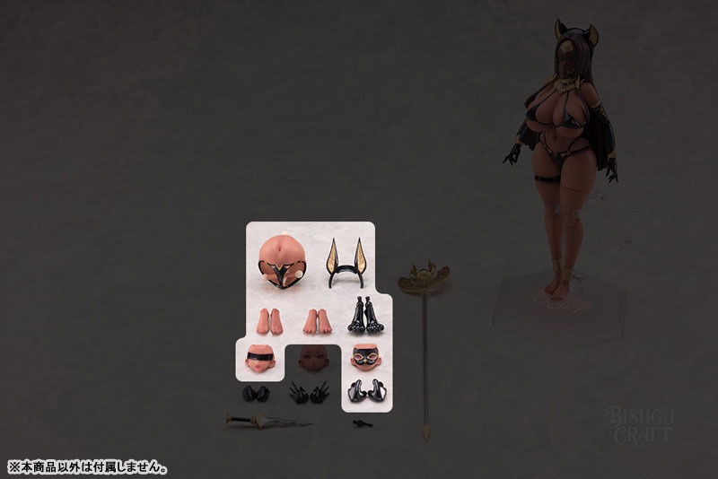 Action Figure 1/12 Bastet - Illustration by Yihui By Bishoucraft