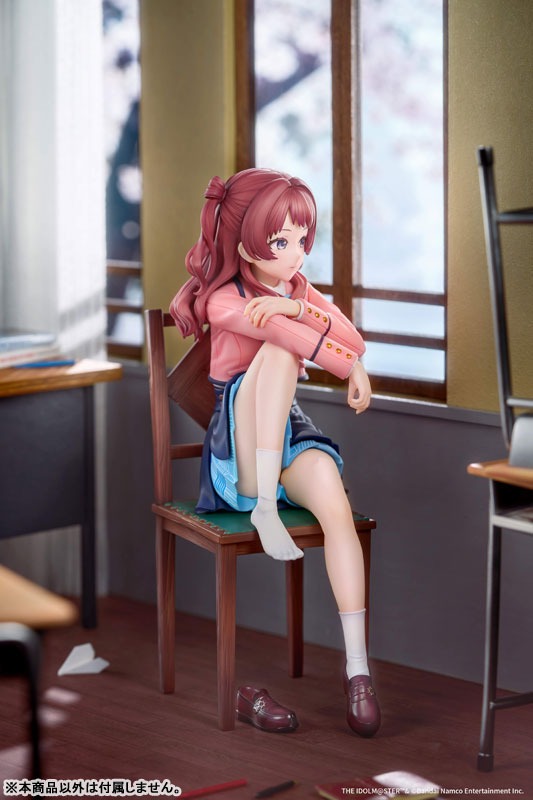 Scaled Figure 1/7 Hanami Saki - Ameagari no Iris Before Special Training Ver. Gakuen iDOLM@STER By MiraiMira