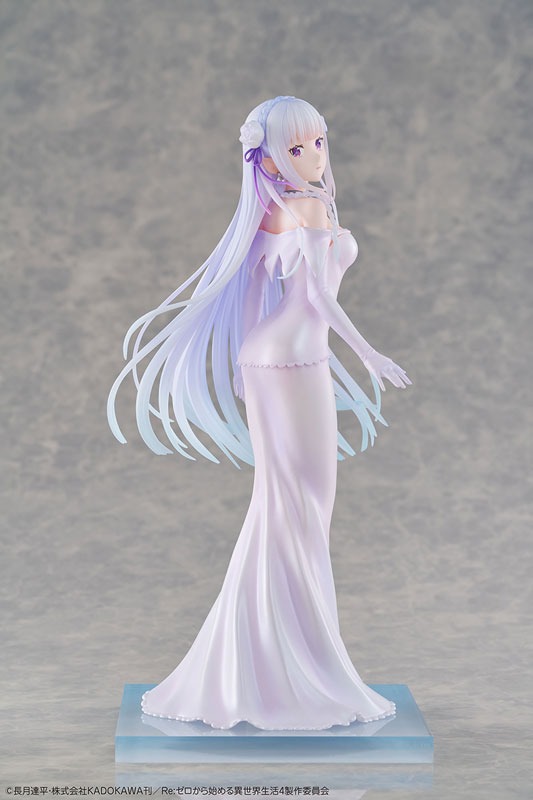 Scaled Figure 1/7 Emilia - Wedding Dress Ver. Re:Zero kara Hajimeru Isekai Seikatsu  By Design COCO