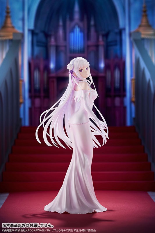 Scaled Figure 1/7 Emilia - Wedding Dress Ver. Re:Zero kara Hajimeru Isekai Seikatsu  By Design COCO