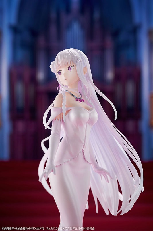 Scaled Figure 1/7 Emilia - Wedding Dress Ver. Re:Zero kara Hajimeru Isekai Seikatsu  By Design COCO