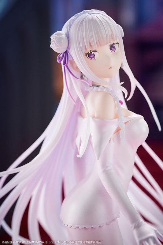 Scaled Figure 1/7 Emilia - Wedding Dress Ver. Re:Zero kara Hajimeru Isekai Seikatsu  By Design COCO