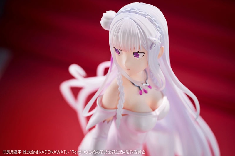Scaled Figure 1/7 Emilia - Wedding Dress Ver. Re:Zero kara Hajimeru Isekai Seikatsu  By Design COCO