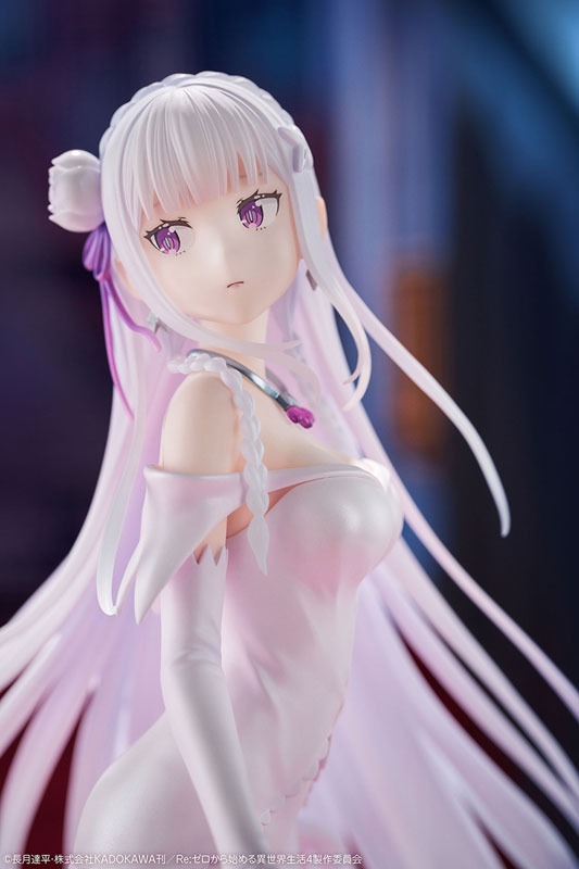 Scaled Figure 1/7 Emilia - Wedding Dress Ver. Re:Zero kara Hajimeru Isekai Seikatsu  By Design COCO