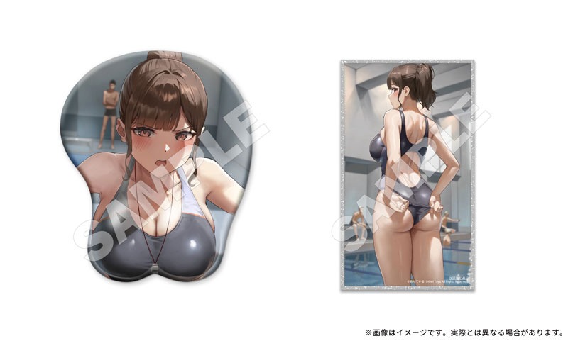 Scaled Figure 1/6 Minoru Harumi - Swimming Instructor Ver. Illustration by Anteiru (26cm) By Kiwi Toys