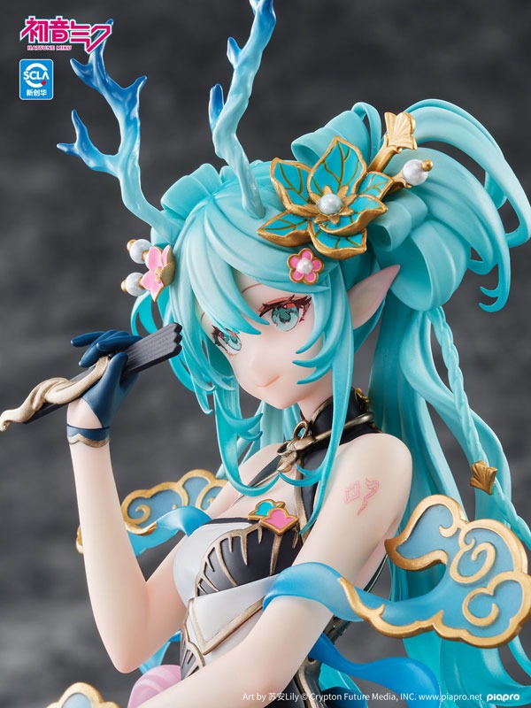Scaled Figure 1/7 Hatsune Miku - Azure Dragon Ver. Vocaloid By Kaiyodo