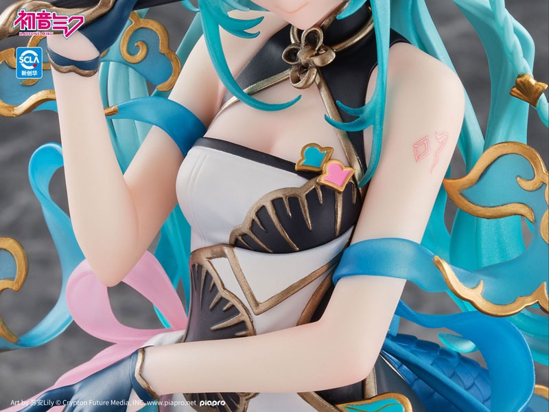 Scaled Figure 1/7 Hatsune Miku - Azure Dragon Ver. Vocaloid By Kaiyodo