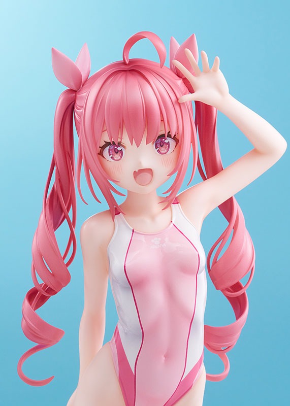 Scaled Figure 1/7 Swimsuit Silhouette Watora - Kyouei Mizugi Ver. Illustration by Kani Beamu By AMAKUNI