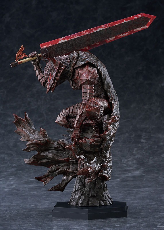 Pop Up Parade Figure L Size Guts - Berserker Armor Bloody Paint Ver. Berserk By Max Factory