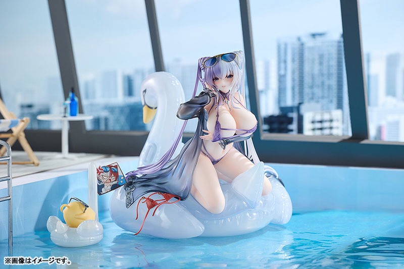 Scaled Figure 1/7 Ying Swei - Blue Waves, Limpid Summer Ver. Azur Lane By Solarain