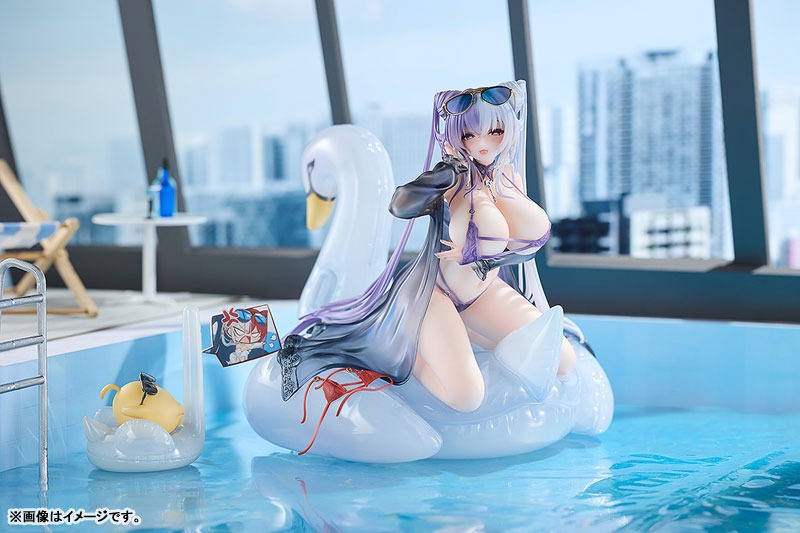 Scaled Figure 1/7 Ying Swei - Blue Waves, Limpid Summer Ver. Azur Lane By Solarain