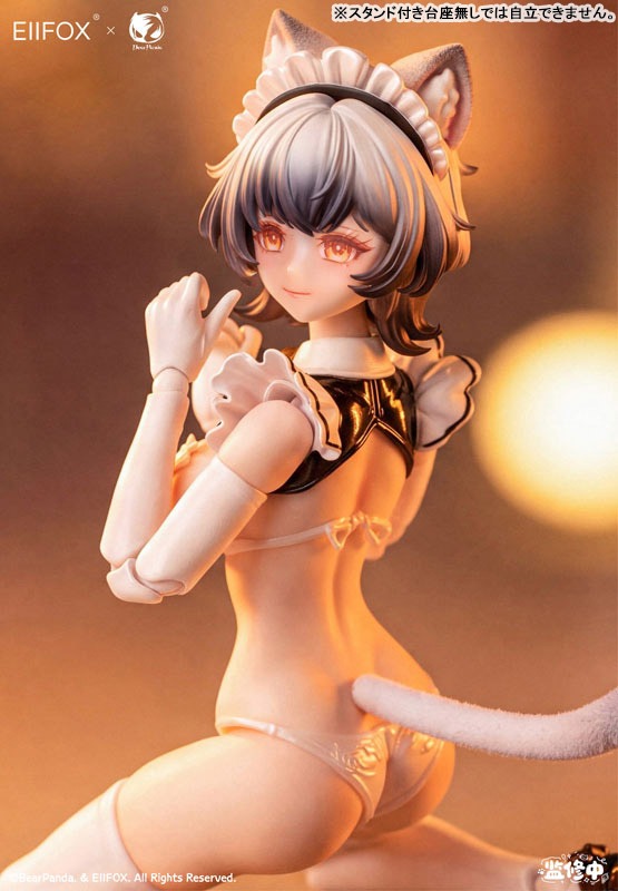 [With Bonus] Action Figure 1/12 Cat Maid Little Pudding By BearPanda x Eiifox