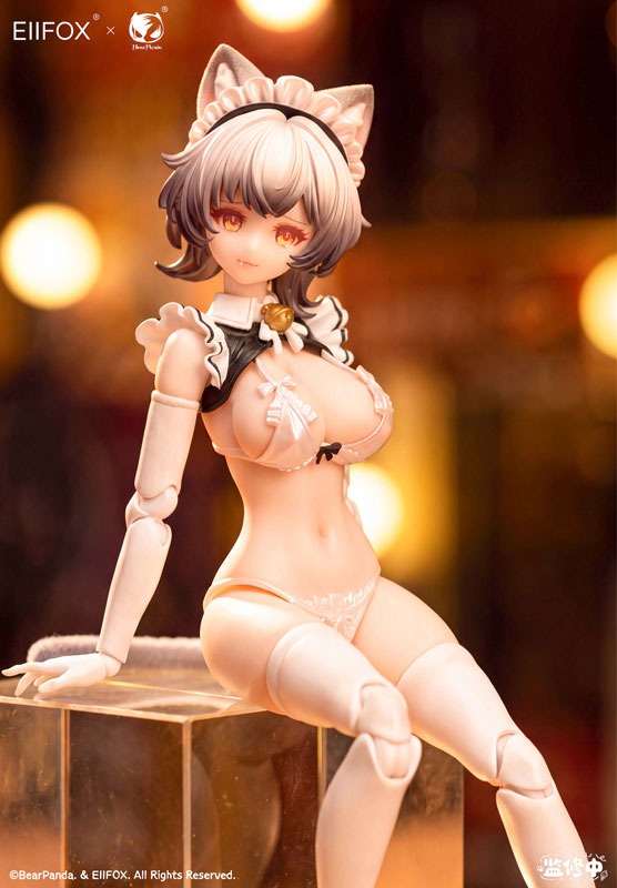 [With Bonus] Action Figure 1/12 Cat Maid Little Pudding By BearPanda x Eiifox