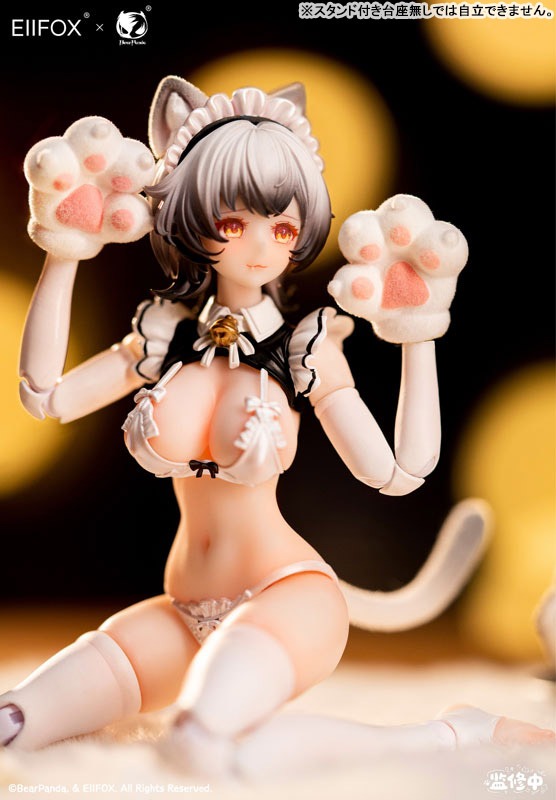 [With Bonus] Action Figure 1/12 Cat Maid Little Pudding By BearPanda x Eiifox