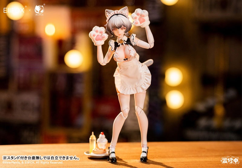 [With Bonus] Action Figure 1/12 Cat Maid Little Pudding By BearPanda x Eiifox
