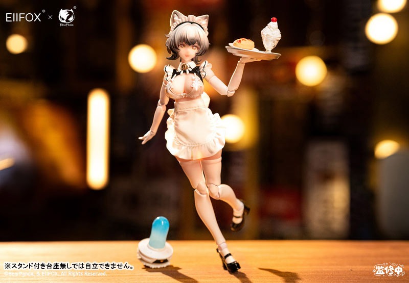 [With Bonus] Action Figure 1/12 Cat Maid Little Pudding By BearPanda x Eiifox
