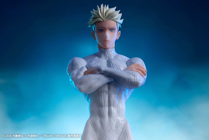 OSHI WORKS Scaled Figure 1/8 Million Knives - TRIGUN STAMPEDE By Kotobukiya