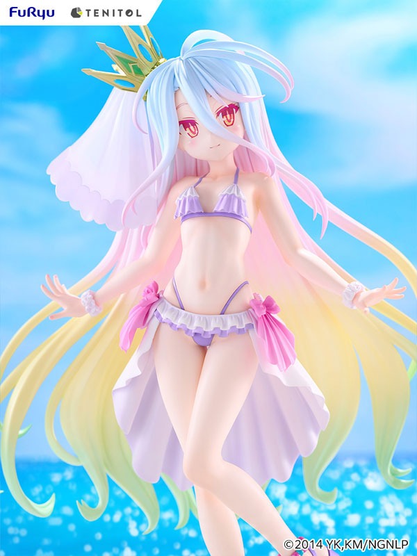 TENITOL TALL Figure Shiro - Swimwear Dress Ver. No Game No Life (29cm) By FuRyu