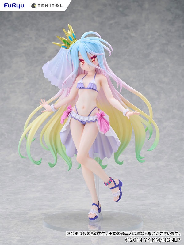 TENITOL TALL Figure Shiro - Swimwear Dress Ver. No Game No Life (29cm) By FuRyu