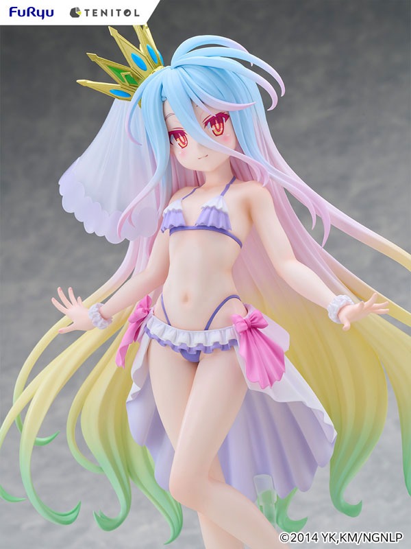 TENITOL TALL Figure Shiro - Swimwear Dress Ver. No Game No Life (29cm) By FuRyu