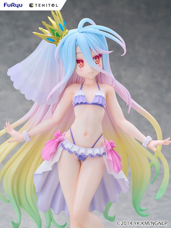 TENITOL TALL Figure Shiro - Swimwear Dress Ver. No Game No Life (29cm) By FuRyu