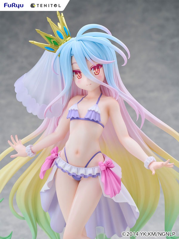 TENITOL TALL Figure Shiro - Swimwear Dress Ver. No Game No Life (29cm) By FuRyu